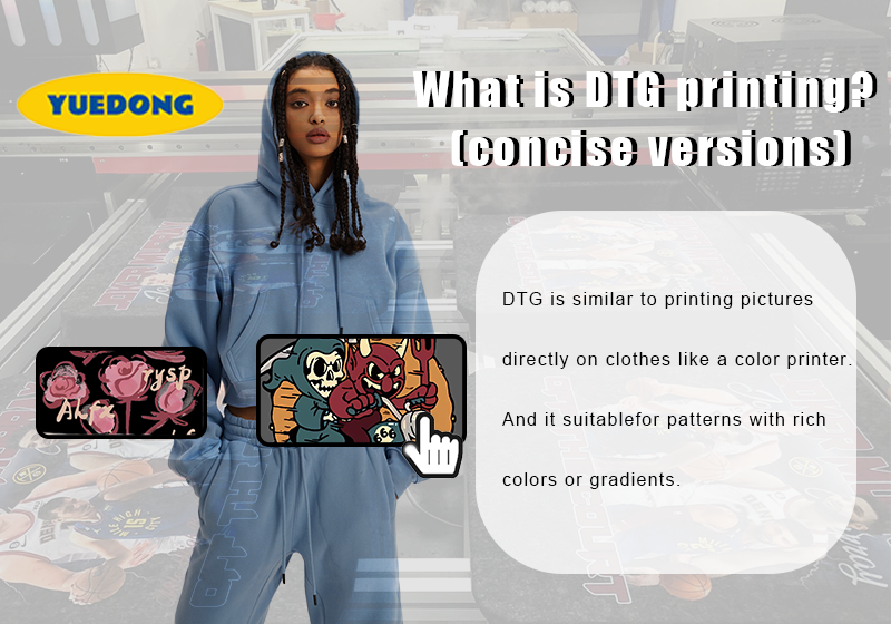 What is DTG printing? (concise versions)