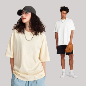 260GSM Heayweight Oversized Unisex Cotton T-shirt