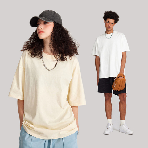 260GSM Heayweight Oversized Unisex Cotton T-shirt