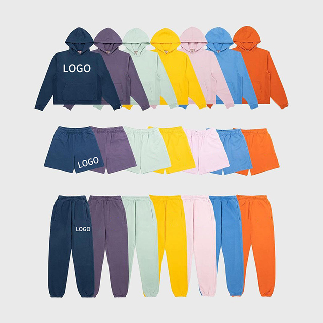 Custom Jogger Sweatpants And Hoodie Set Sweatsuit Tracksuits