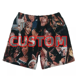 Custom Streetwear Jacquard Woven Tapestry Shorts