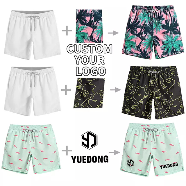 Custom Summer Men's Beach Swim Trunks Shorts